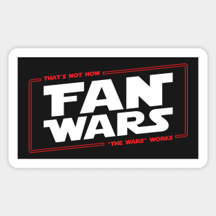 Fan Wars Sticker